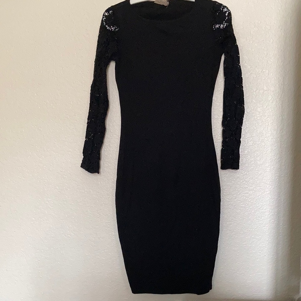 Long sleeve bodycon dress